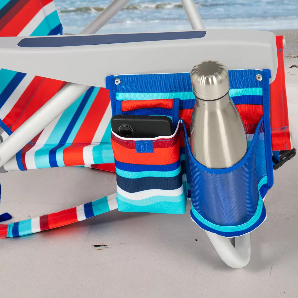 Tommy Bahama Backpack Beach Chair in Red