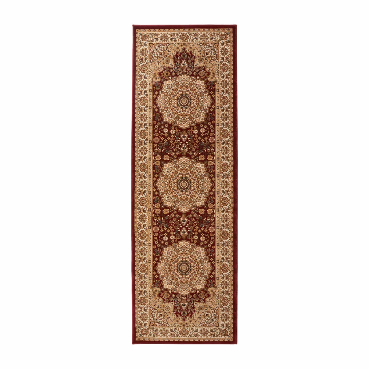 Concept Looms Grand Heritage Red & Beige Runner, 80 x 240 cm