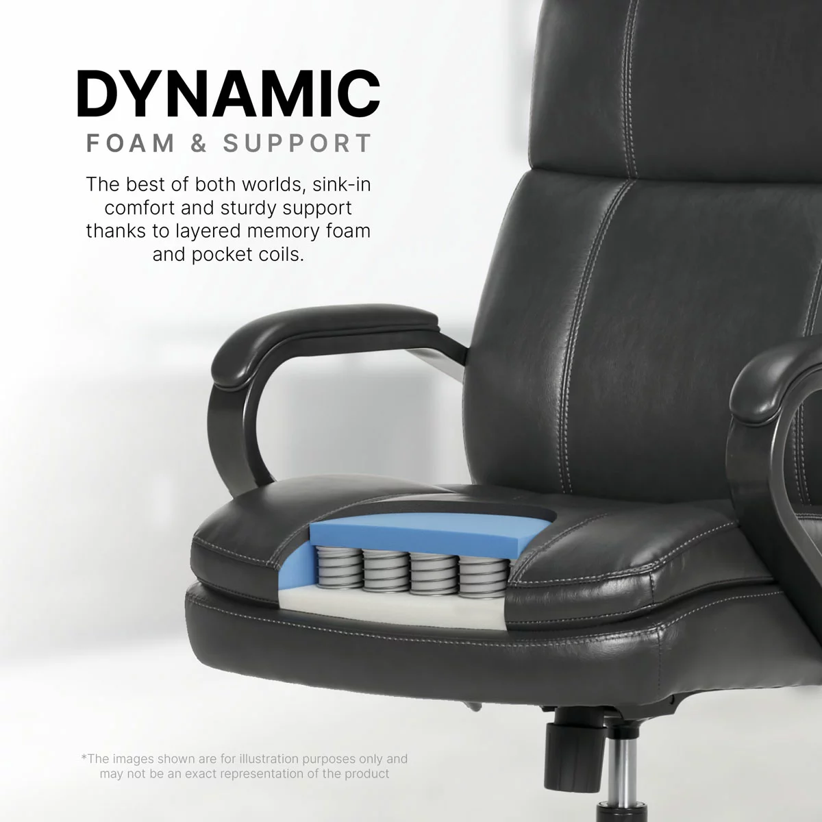 True Innovations Mid Back Managers Chair