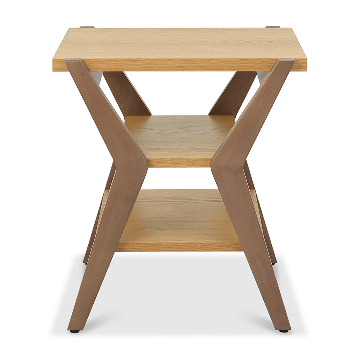Bentley Designs Kristen Light Oak Lamp Table