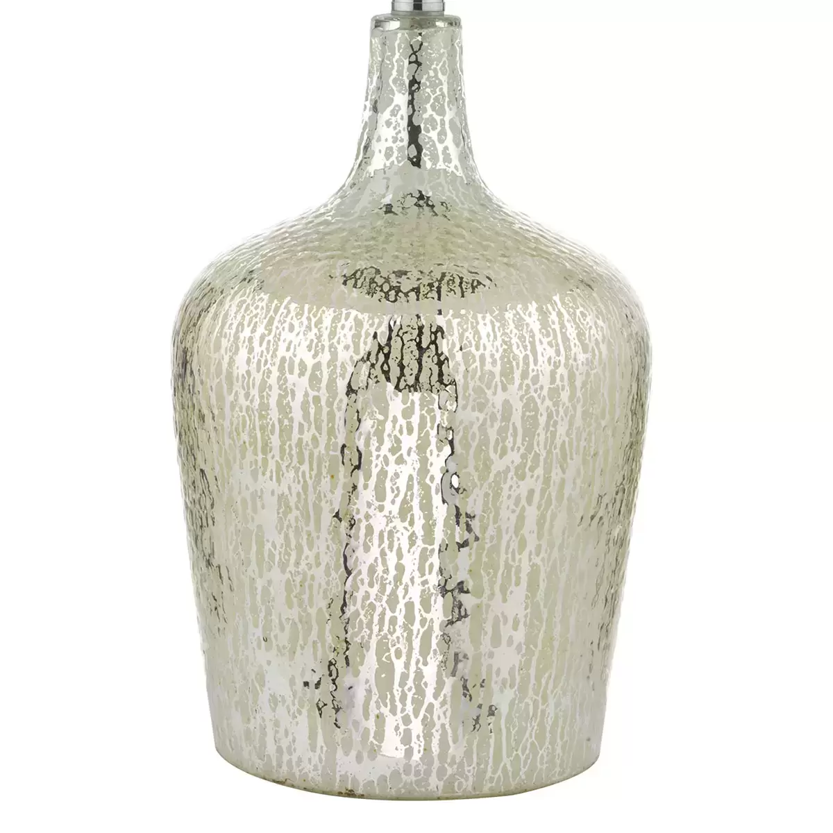 Lolek Silver Glass Dual Light Table Lamp