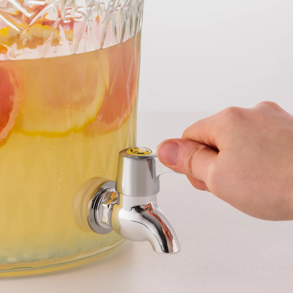 Kilner Diamond Drinks Dispenser, 8 Litre