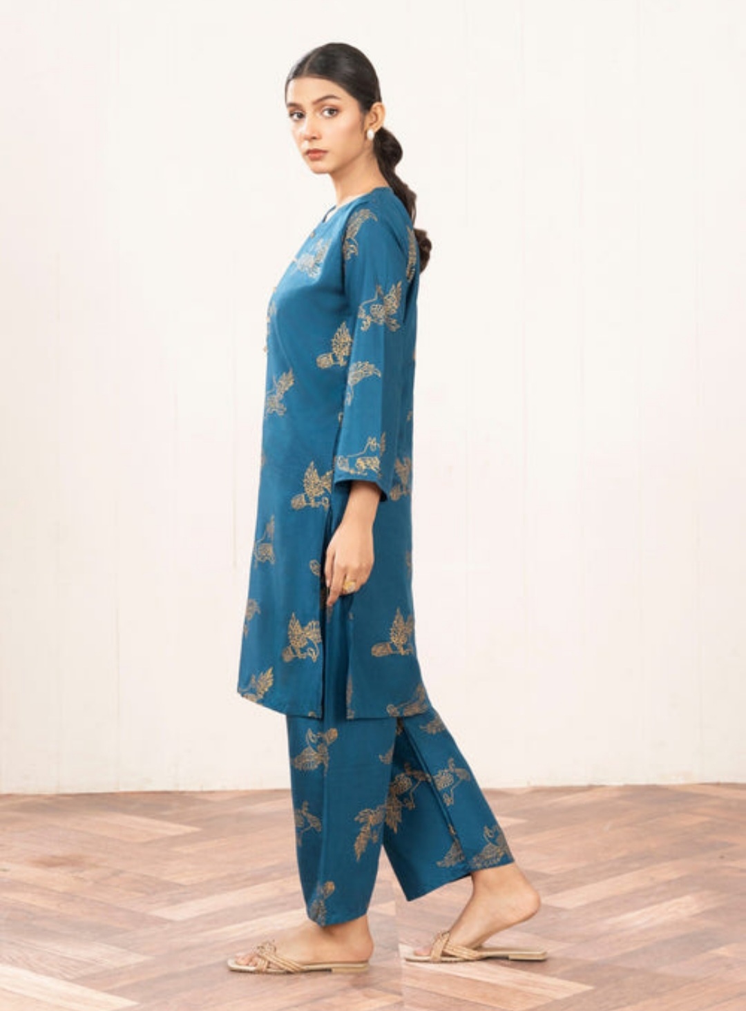 Asian suit Pakistani 2pc dress Pakistani kurta trouser 