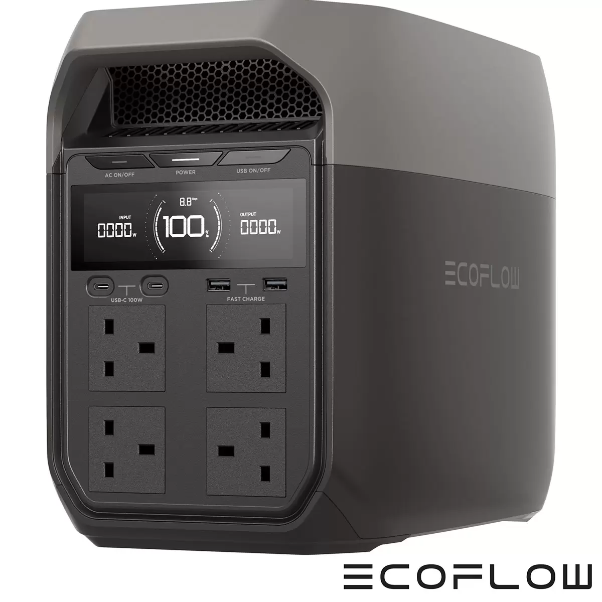 EcoFlow Delta 3 Portable Power Station, 1024Wh