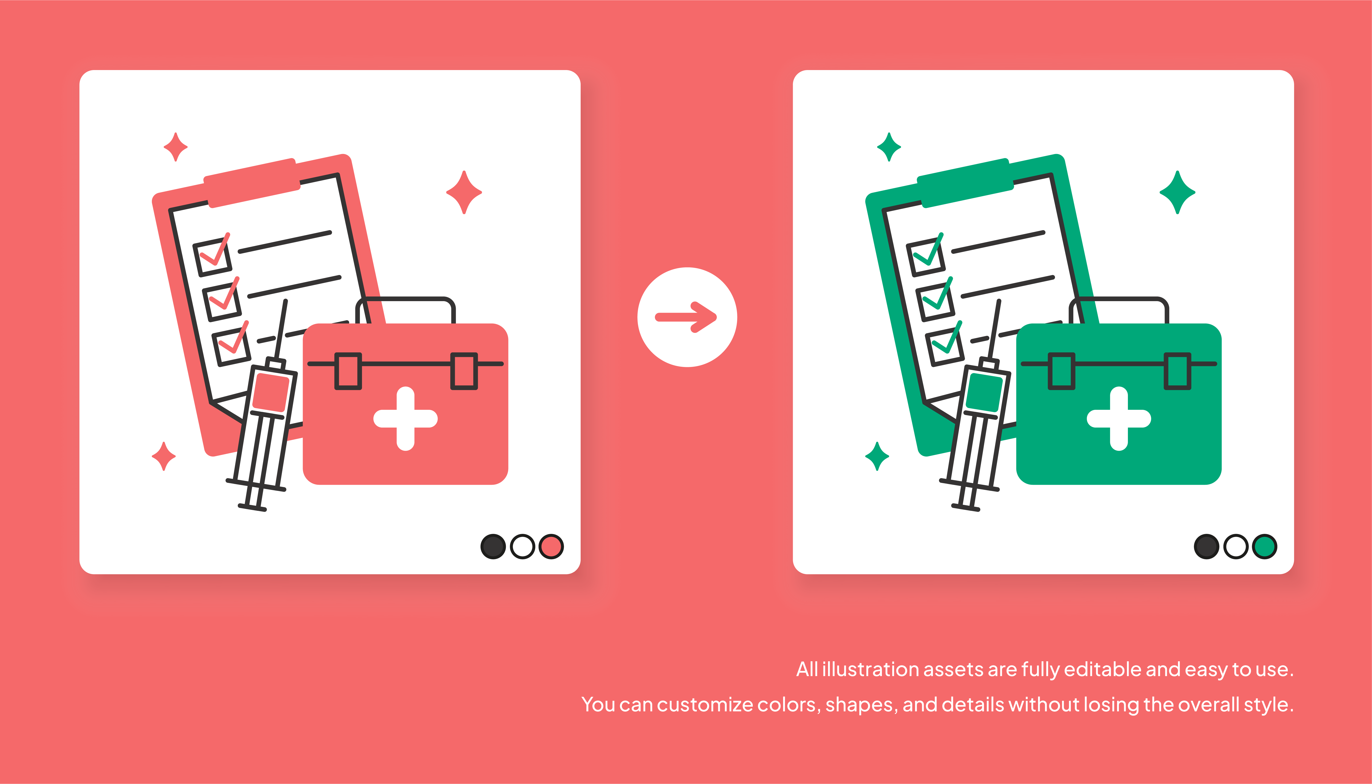 Medicine and Health Illustration