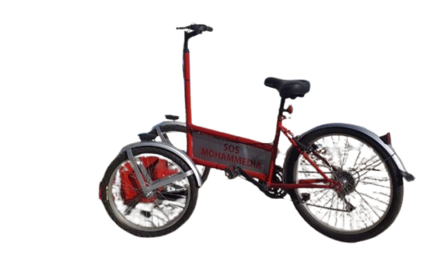 Vélo de Nettoyage Urbain Électrique  Poubelle– Performance, Mobilité et Propreté Durable