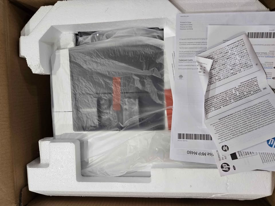  HP Color LaserJet Enterprise M480f Multifunction Duplex Printer, Print, scan, copy, Fast speeds, Easy setup, Advanced security, Best for small teams, Ethernet/USB only (3QA55A)