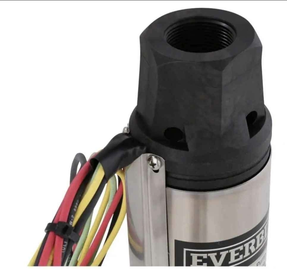 Everbilt 1 HP Submersible 3-Wire Motor 20-GPM Deep Well Potable Water Pump 