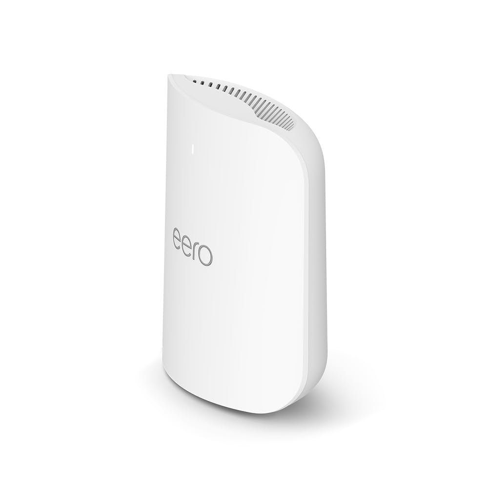 Amazon eero Pro 7 tri-band mesh Wi-Fi 7 router - Supports internet plans up to 5 Gbps, Coverage up to 2,000 sq. ft., 1-pack