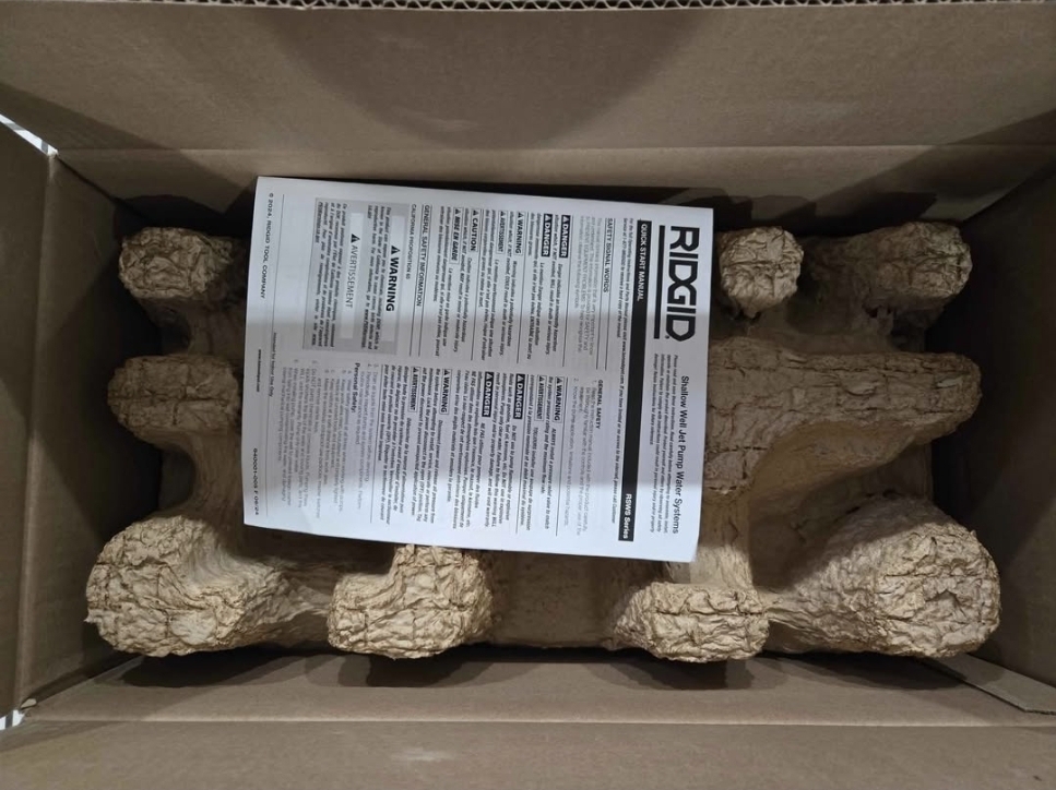 RIDGID 3/4 HP Cast Iron Shallow Well Jet Pump