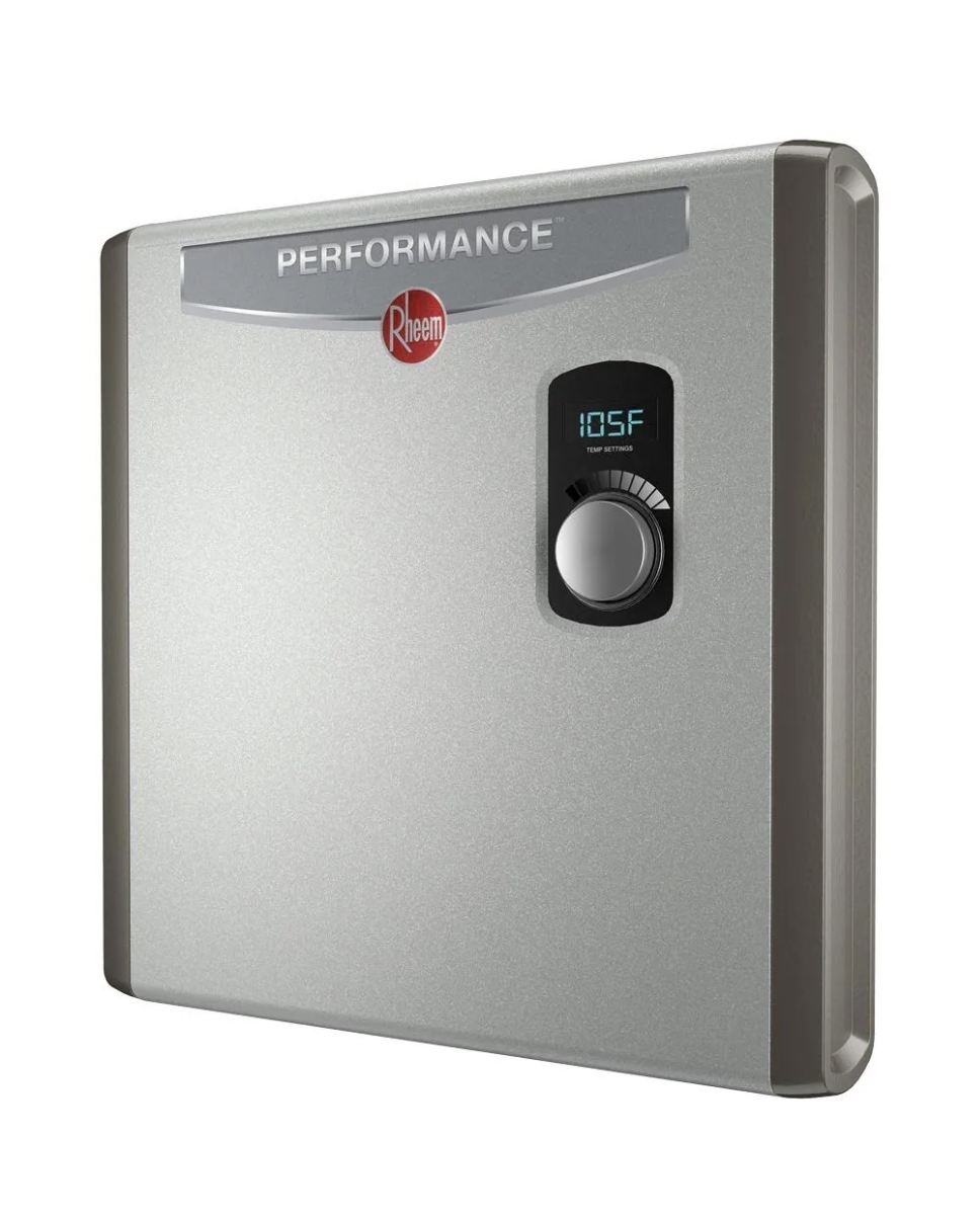 Rheem Performance 27 kW 5.27 GPM 240-Volt Self-Modulating Electric Tankless Water Heater