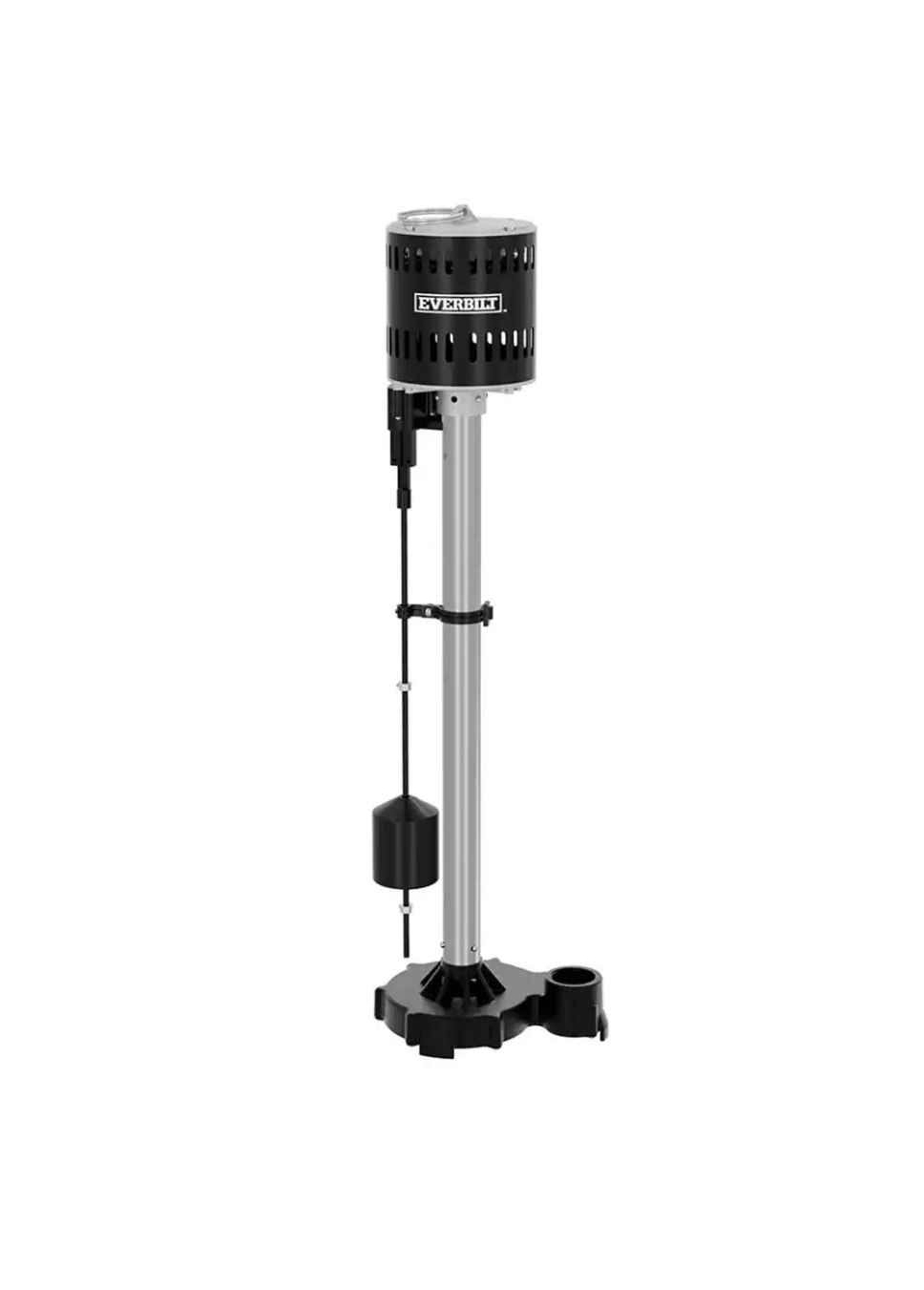 Everbilt 1/2 HP Stainless Steel and Cast Iron Pedestal Sump Pump