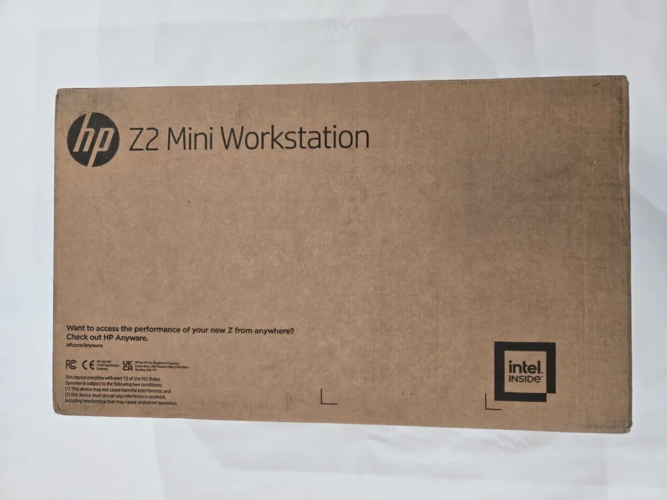 HP Z2 Mini G9 Workstation - Intel Core i7 14th Gen i7-14700K - 32 GB - 512 GB SSD - Mini PC - Black