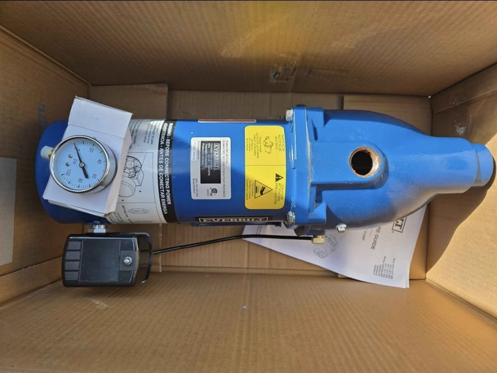 Everbilt 3/4 HP Cast Iron Shallow Well Jet Pump 