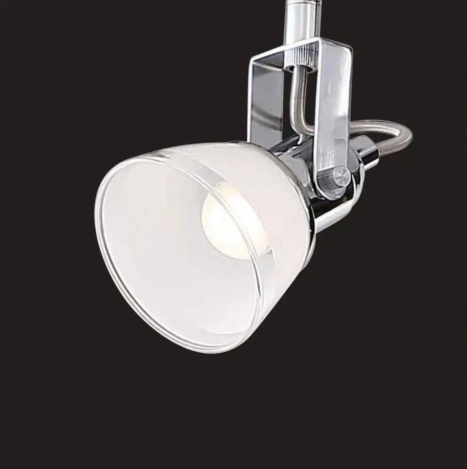 Hampton Bay 6-Light 4 ft. Chrome Integrated LED Track Lighting Kit 