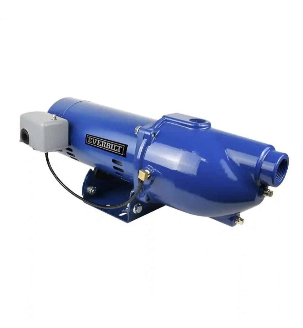 Everbilt 3/4 HP Cast Iron Shallow Well Jet Pump 