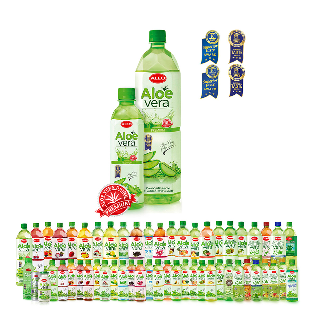 ALEO Aloe Vera gėrimai