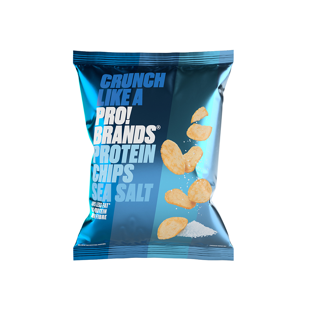 PRO!BRANDS baltyminiai bulvių traškučiai