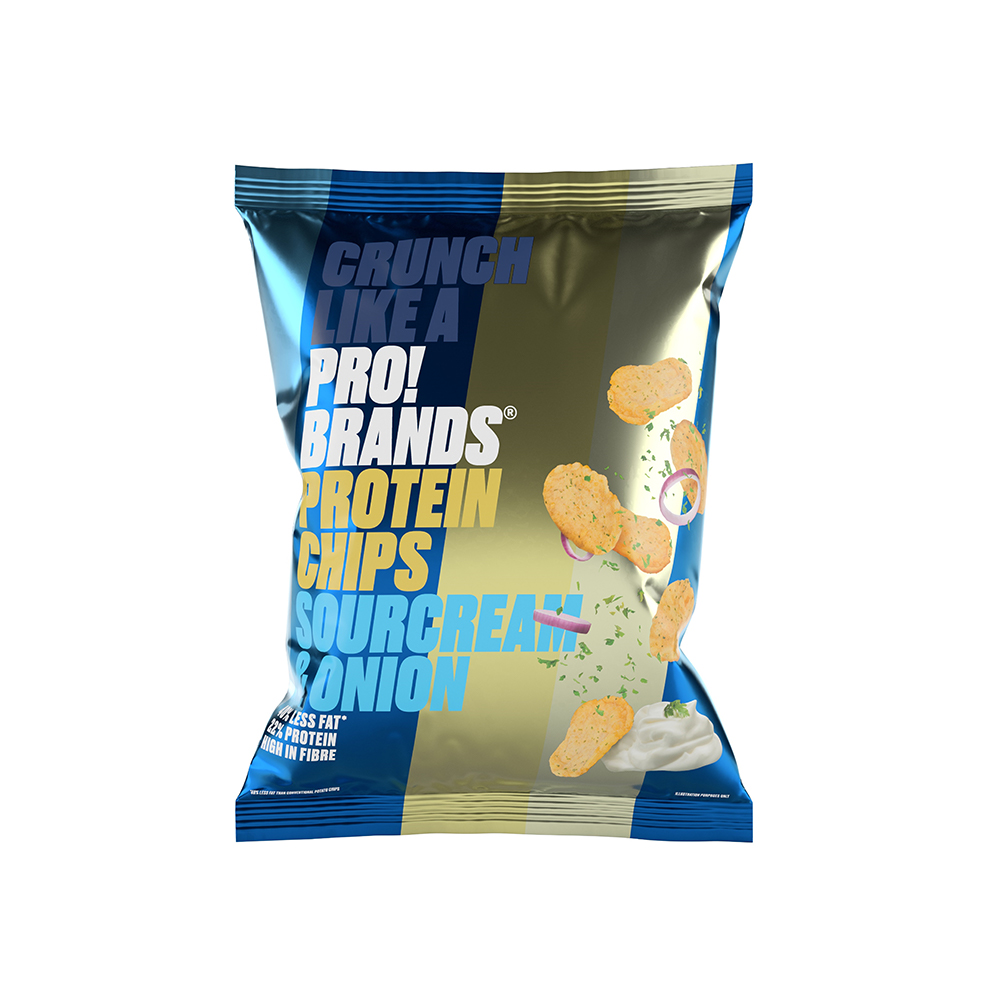 PRO!BRANDS baltyminiai bulvių traškučiai