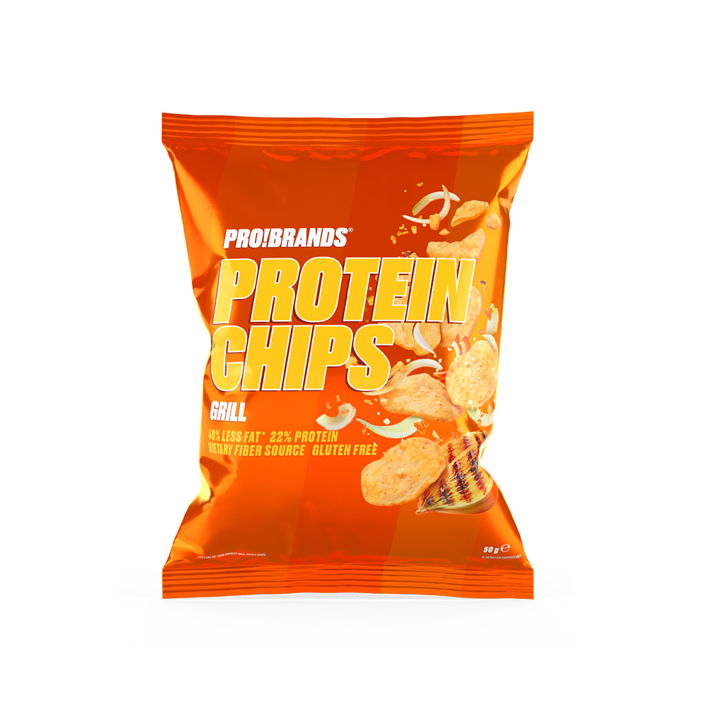 PRO!BRANDS baltyminiai bulvių traškučiai