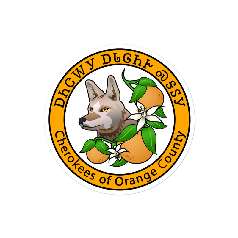 Cherokees of Orange County Stickers