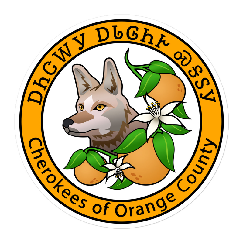 Cherokees of Orange County Stickers