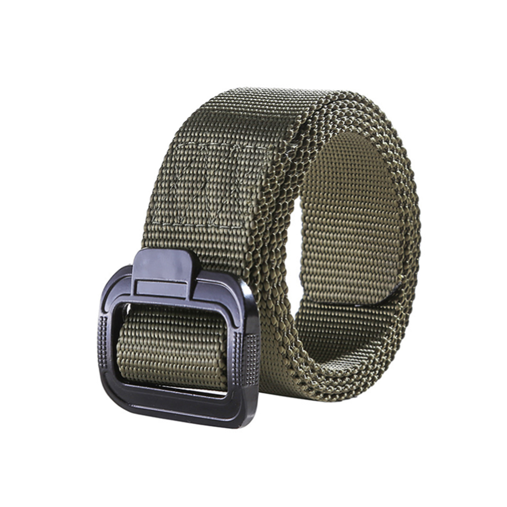 Factory Tactical 3.8cm Belt Customized Logo Nylon Polyester Webbing Alloy Durable Buckle Adjustable Outdoor Hiking Hunting Use