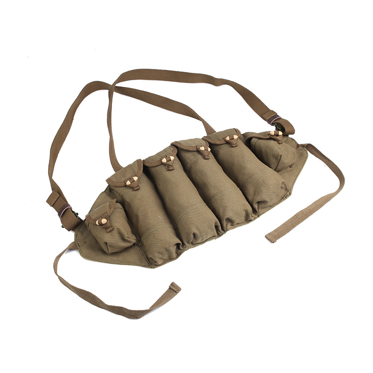 Customize Canvas 600D Oxford Cloth Green Tactical Magazine Pouch Outdoor Hunting Shooting Bag