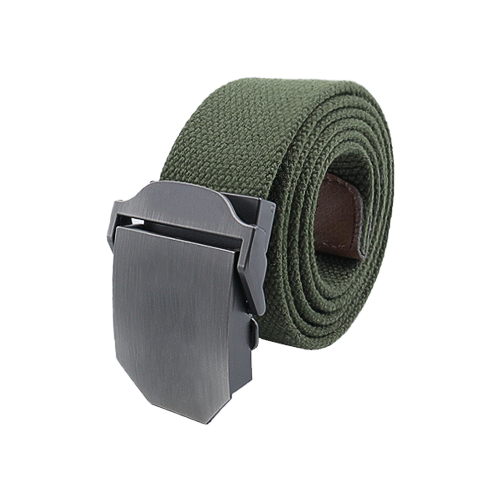 Wholesale 38mm Cotton Webbing High Quality Nylon Polyester Tactical Belt with Alloy Buckle Adjustable Hiking Hunting Outdoor Use