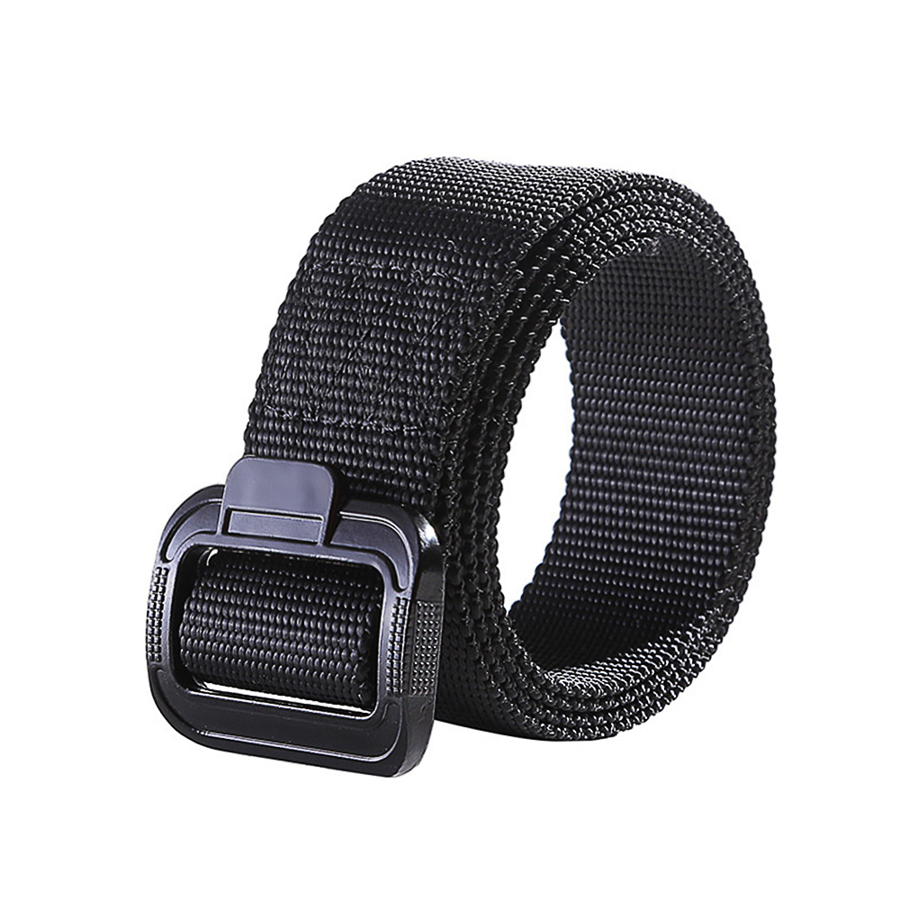 Factory Tactical 3.8cm Belt Customized Logo Nylon Polyester Webbing Alloy Durable Buckle Adjustable Outdoor Hiking Hunting Use
