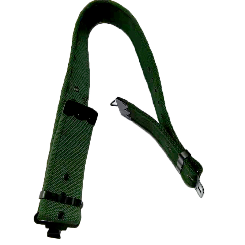 Custom 5.7cm Width 125cm Length Adjustable Metal Buckle Cotton Webbing Security Duty Belt Tactical Belts for Sri Lanka