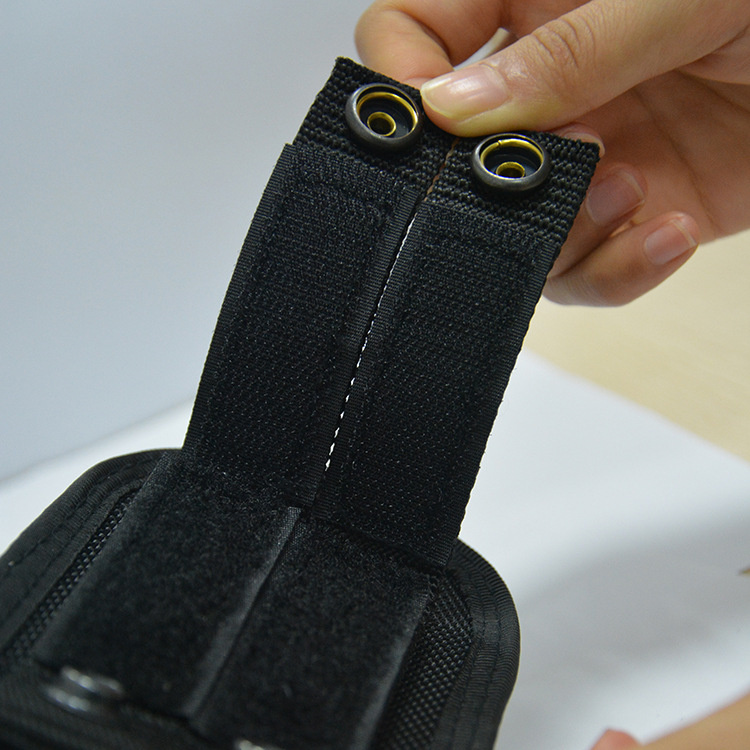 Nylon Webbing Duty Bar Holder Small Pouch Oxford Fabric T Stick Keeper Tactical Waist Bags for Training Belt