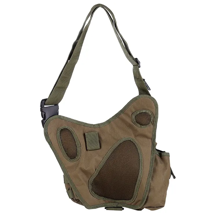 Economical Custom Design Polyester Oxford Cloth Cross Body Bag Tactics Single Shoulder Bag Mens Tactical Bag
