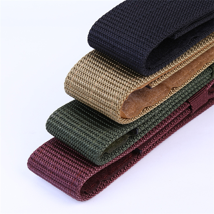 Wholesale Original Factory Unisex Casual Security Guard Tactical Belt Polypropylene Quick Release Plastic Buckle Waist Strap