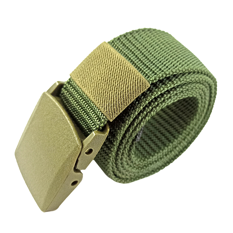 Factory Custom Logo POM Black Men's Nylon Utility Uniform Security Tactical Duty Belt Set with Buckle Fabric Belts