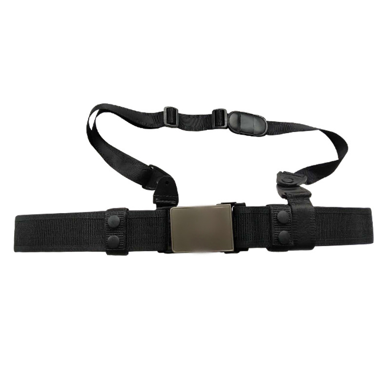 Men's Nylon MOLLE Set Tactical Utility Waist Belt with Pouches and 360 Degree Rotation Bag for Outdoor Activities