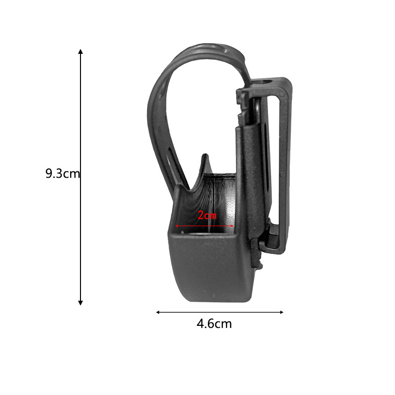 High Quality Tactical Hand Case Holster Pouch Polymer Holder Hand Holster for Security Guard and Vest Hunting Accessories Bag