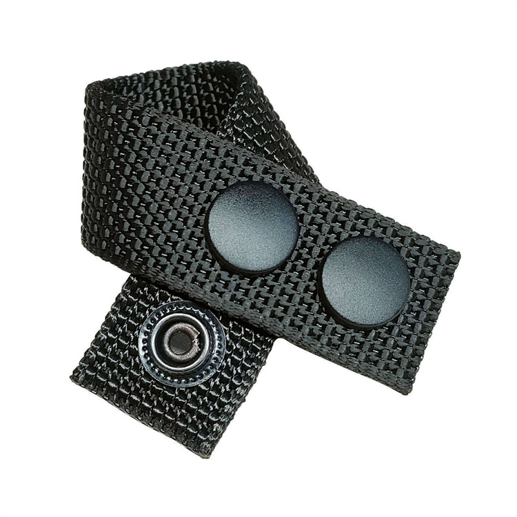 Nylon Duty Belt Keeper Double Snaps Comfortable Outdoor Tactical Belt Keeper Holder Accessory Made Oxford with Double Snaps