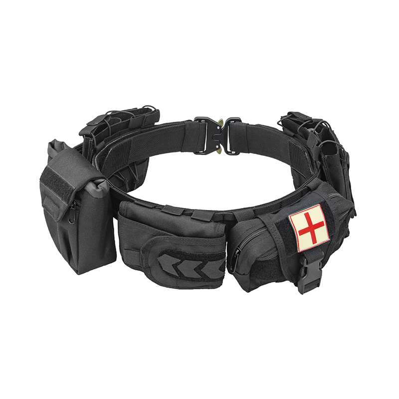Tactical Belt Set Utility Security Molle Nylon First Aid Belt with Custom Logo for Men 5cm Tactical Buckle