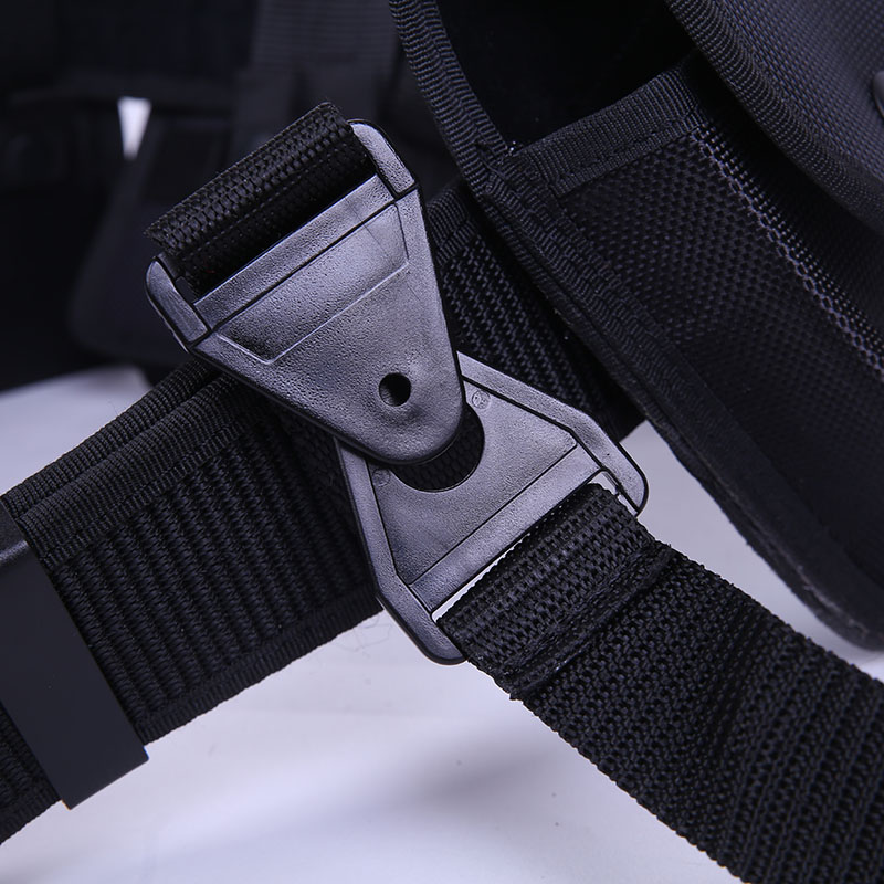 Multifunction 1680D Oxford Nylon Heavy Duty Tactical Utility Security Comfort Belt with Tool Pouches