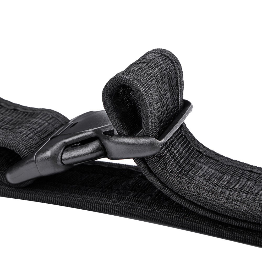 Custom Factory Nylon Plastic Buckle Webbing Formal Style Stretch Tactical Belt Inner Belt for Man Hunting Security Duty