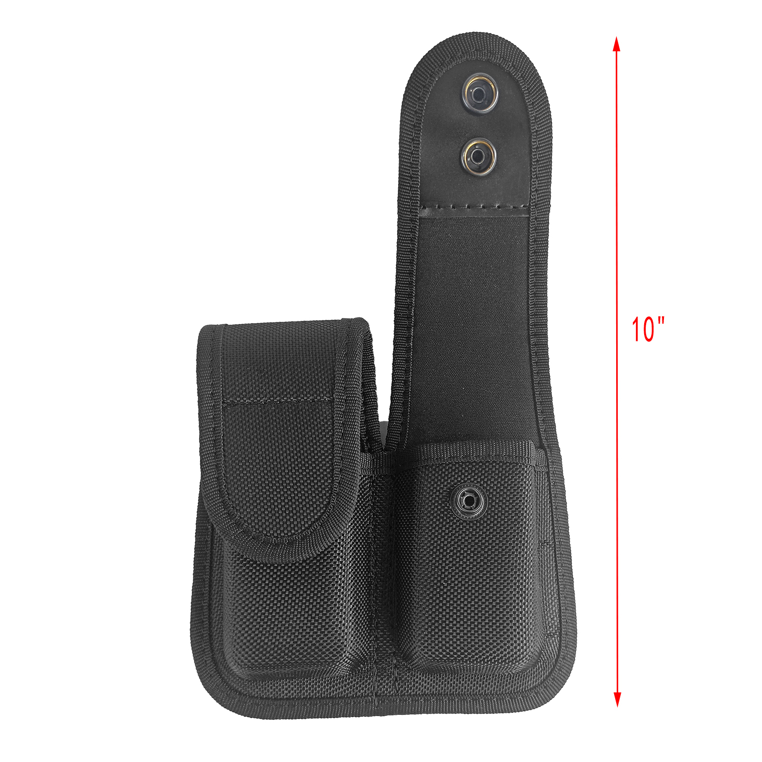 Unisex Nylon Duty Belt Keeper Double Snaps Comfortable Outdoor Tactical Belt Holder Secure Accessory Made Oxford PC Material