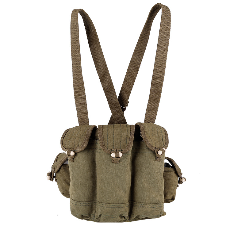 Customize Canvas 600D Oxford Cloth Green Tactical Magazine Pouch Outdoor Hunting Shooting Bag