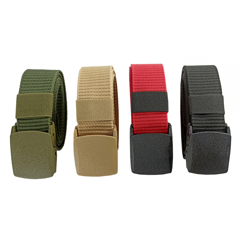 Factory Custom Logo POM Black Men's Nylon Utility Uniform Security Tactical Duty Belt Set with Buckle Fabric Belts