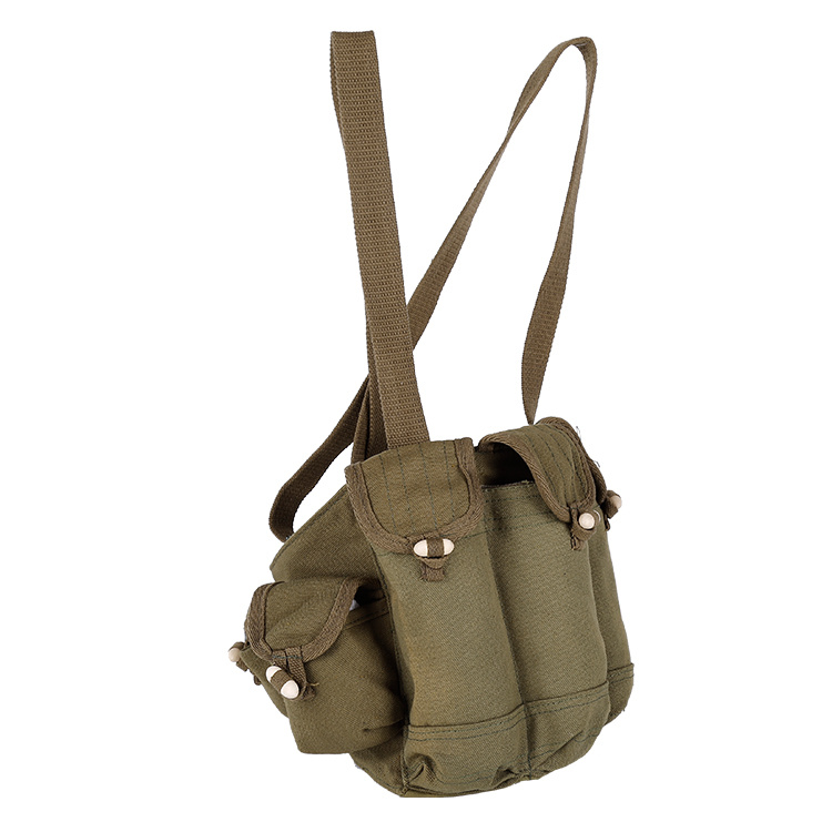 Customize Canvas 600D Oxford Cloth Green Tactical Magazine Pouch Outdoor Hunting Shooting Bag