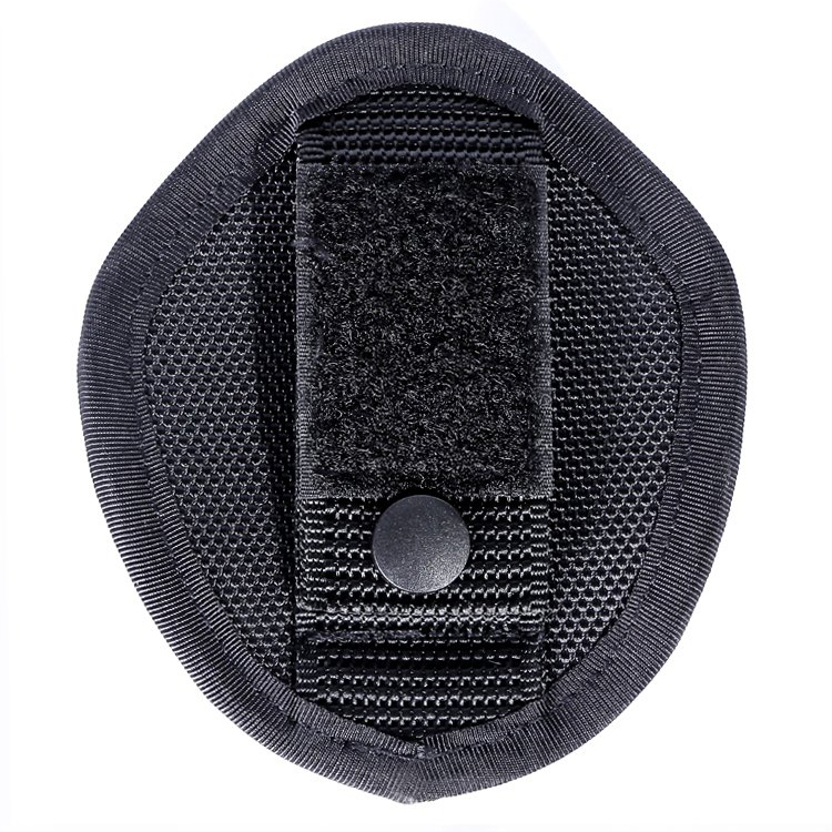 Nylon Tactical Water Bottle Pouch Black Water Bottle Bag Holder for Outdoor Sports Compatible for 1.96" 2.16" Tactical Belt