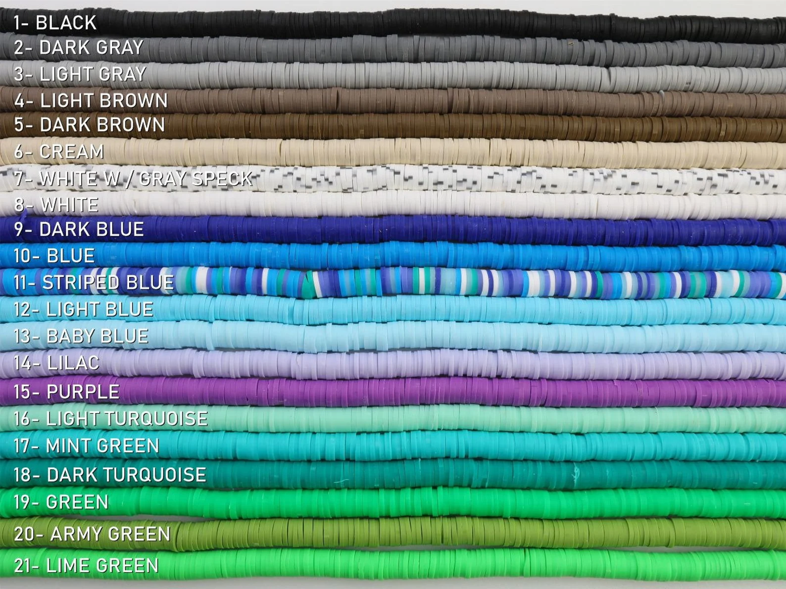 Rainbow Friendship Bracelets – Handmade Colorful Beaded Bracelets