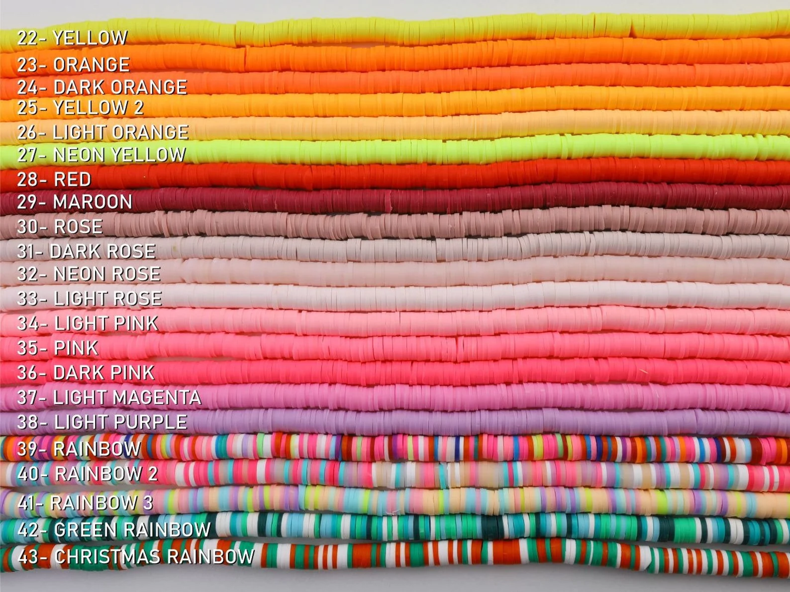 Rainbow Friendship Bracelets – Handmade Colorful Beaded Bracelets