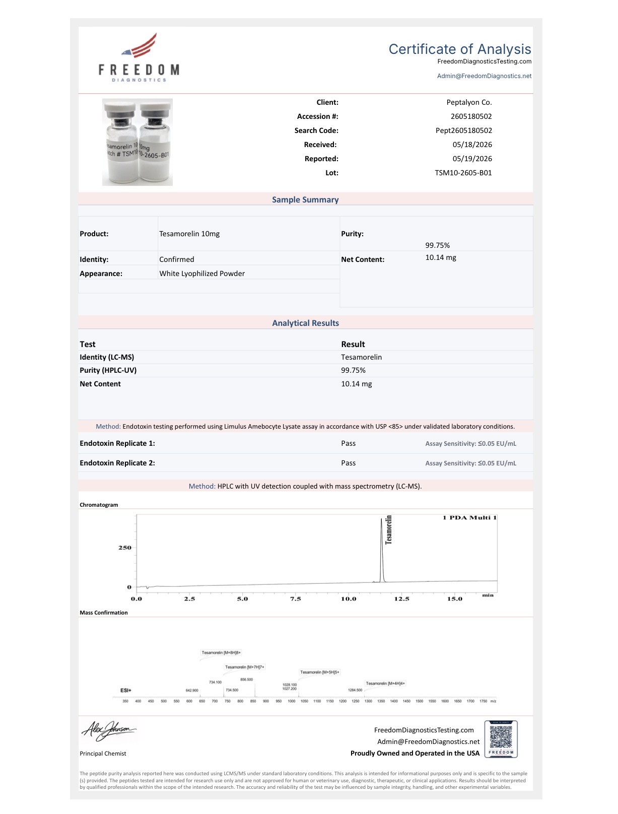 Tesamorelin