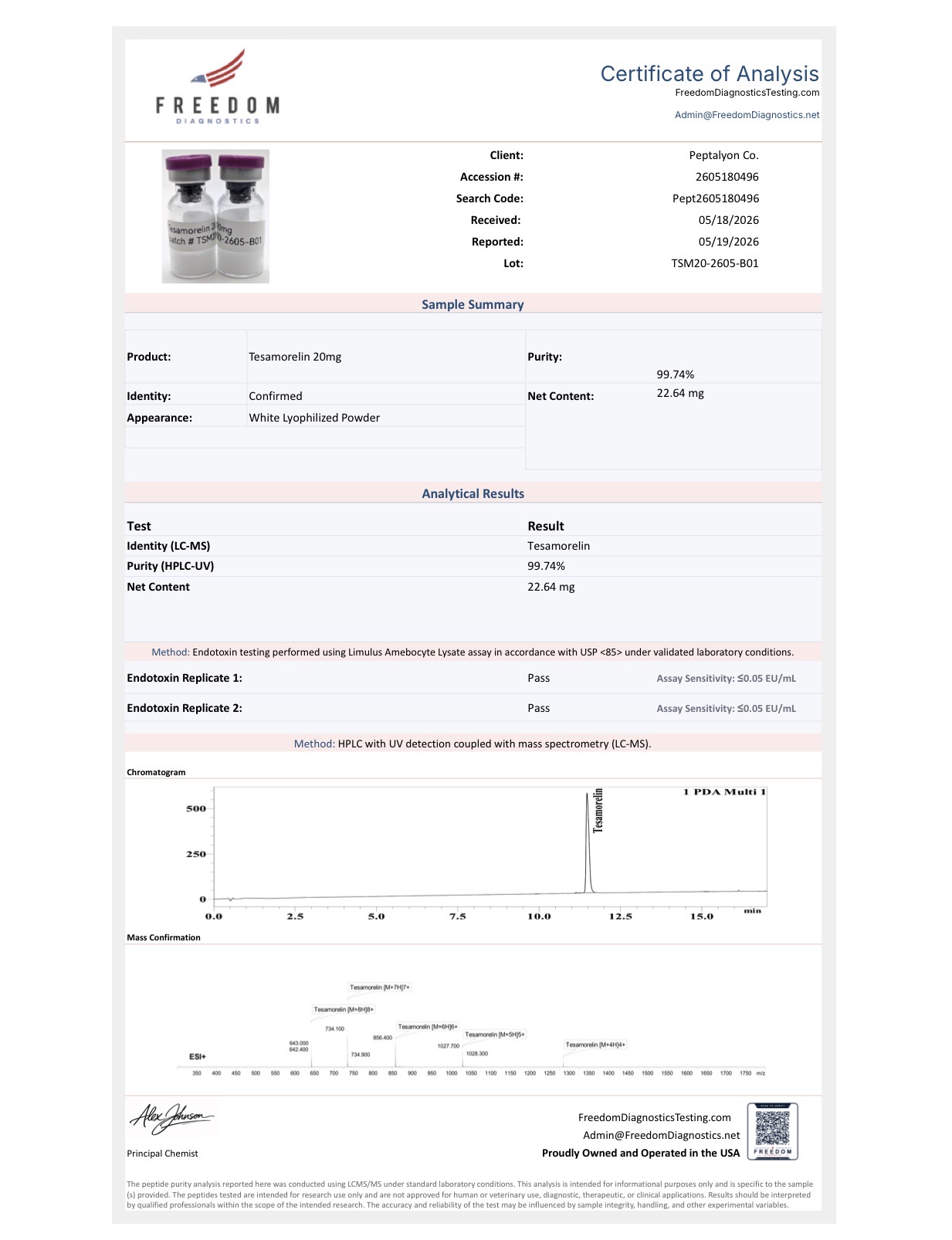 Tesamorelin